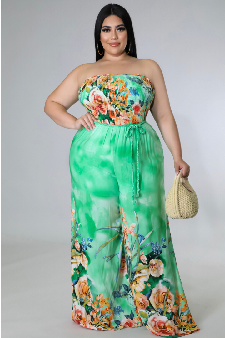 Floral Vibes Jumpsuit – Rich Chix Boutique