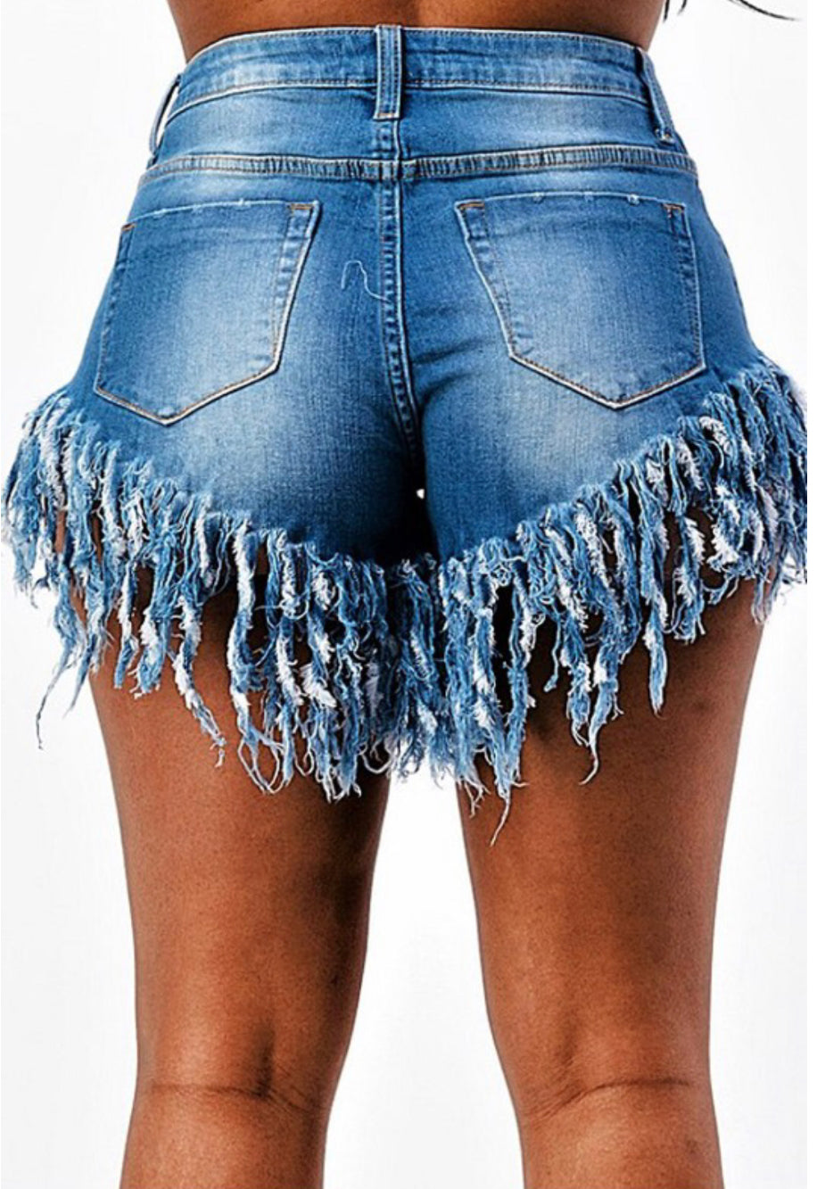 fringe denim 